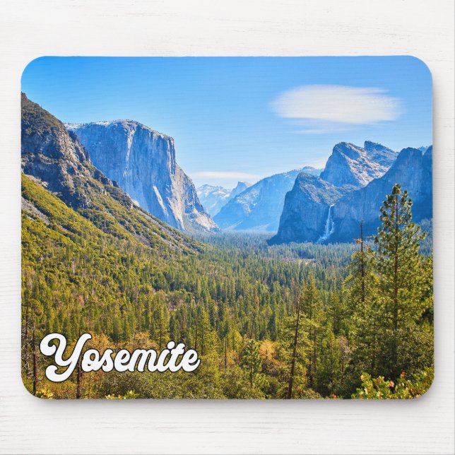 Yosemite National Park, Kalifornien, Förenade Stat Musmatta (Framsidan)