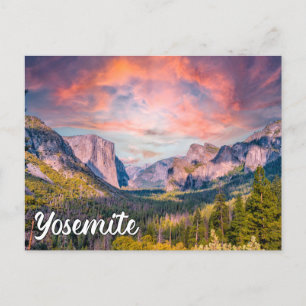 Yosemite National Park, Kalifornien, Förenade Stat Vykort