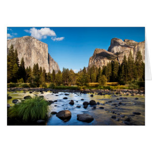 Yosemite National Park, Kalifornien Hälsningskort