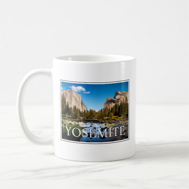 Yosemite National Park, Kalifornien Kaffemugg (Vänster)