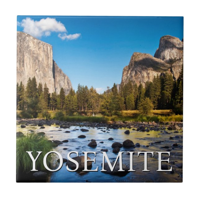 Yosemite National Park, Kalifornien Kakelplatta (Framsidan)