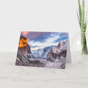 Yosemite National Park, Kalifornien Kort