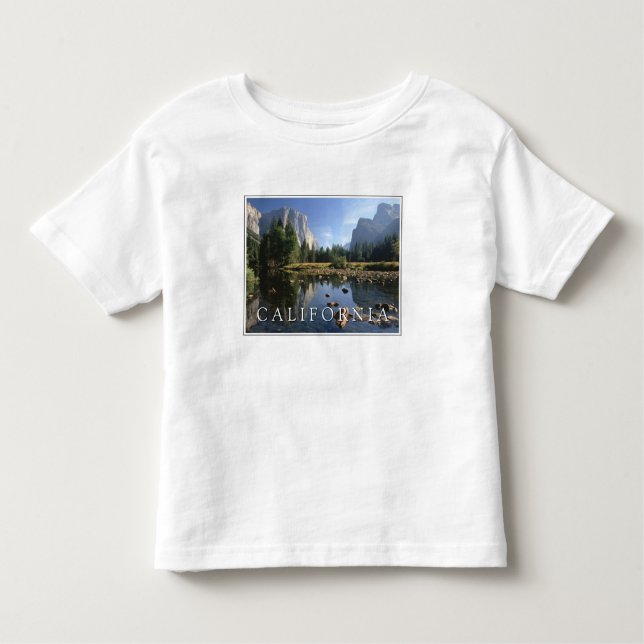 Yosemite National Park | Kalifornien T Shirt (Framsida)
