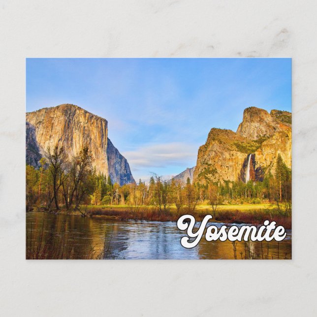 Yosemite National Park, Kalifornien, USA Vykort (Framsida)