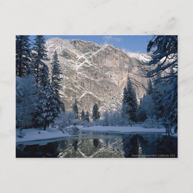Yosemite national Park, Kalifornien, USA Vykort (Framsida)