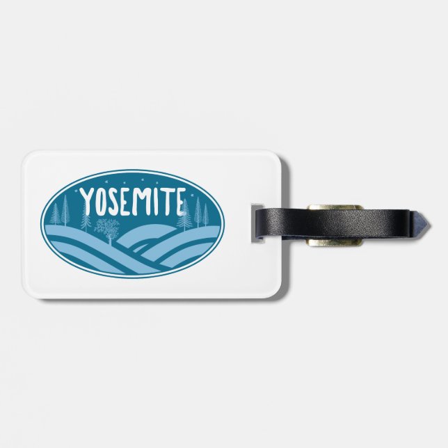 Yosemite National Park Kalifornien utomhus Bagagebricka (Baksida Vågrät)