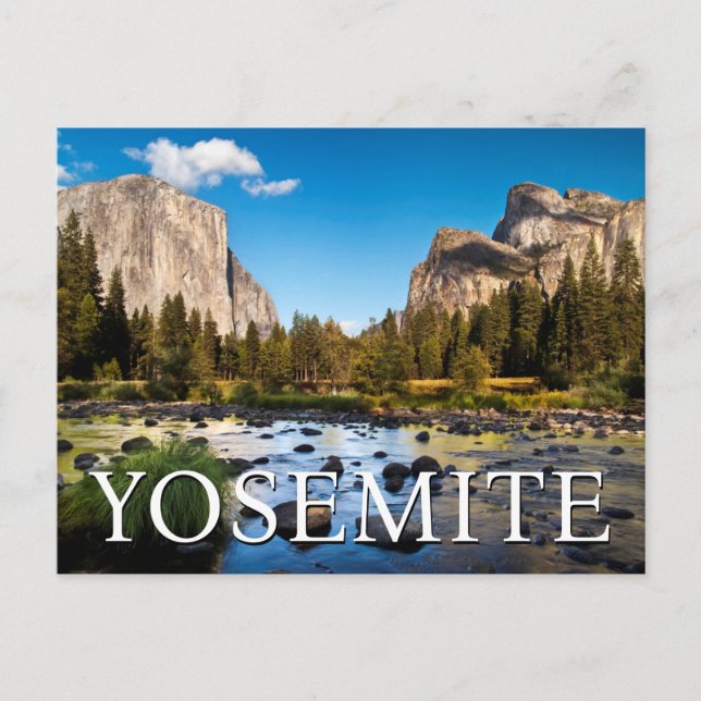 Yosemite National Park, Kalifornien Vykort (Framsida)