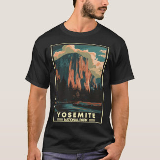 Yosemite National Park-klistermärke T Shirt