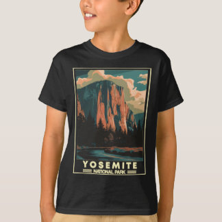 Yosemite National Park-klistermärke T Shirt