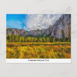 Yosemite National Park-kort Vykort
