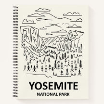 Yosemite National Park Linje Konst