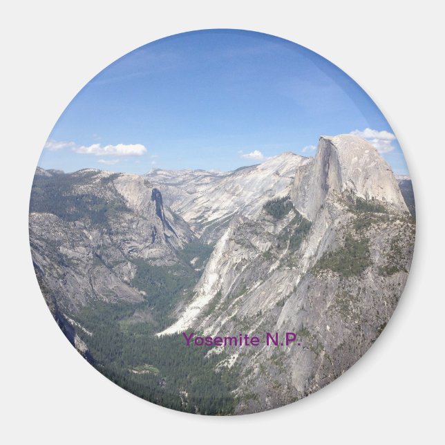 Yosemite National Park Magnet (Framsidan)