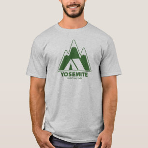Yosemite National Park Mountains Camping T Shirt