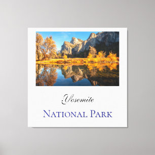 Yosemite National Park på hösten Canvastryck
