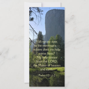 Yosemite National Park Psalm-platta kort