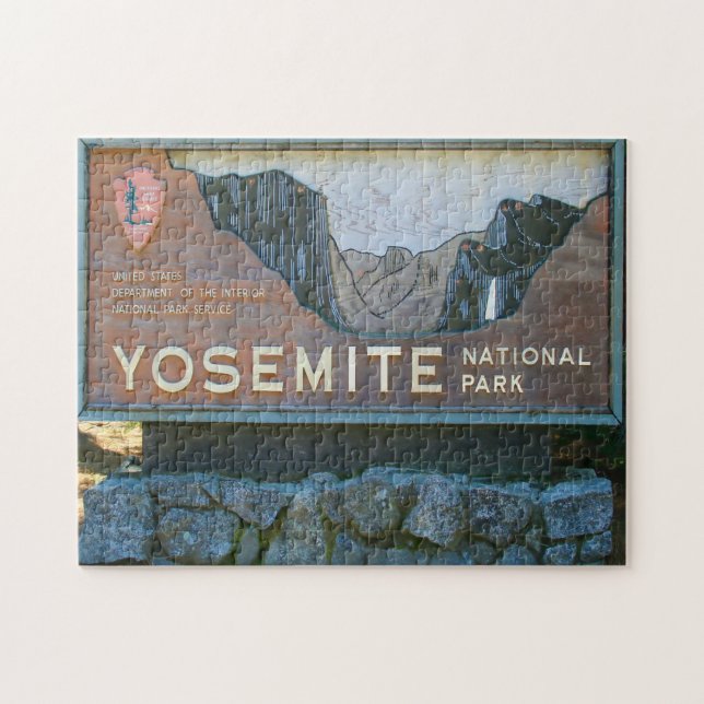 Yosemite National Park. Pussel (Horisontell)
