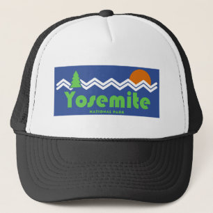 Yosemite National Park Retro Keps