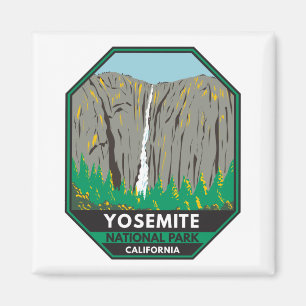 Yosemite National Park Ribbon Falls Kalifornien Magnet