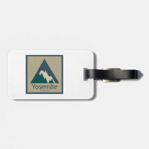 Yosemite National Park Rustic Bagagebricka