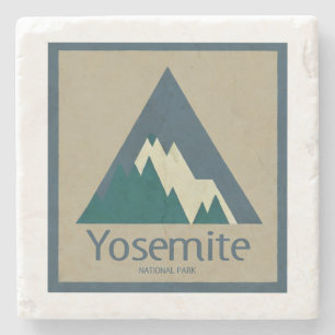 Yosemite National Park Rustic Stenunderlägg