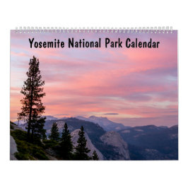 Yosemite National Park Scener Views Kalender