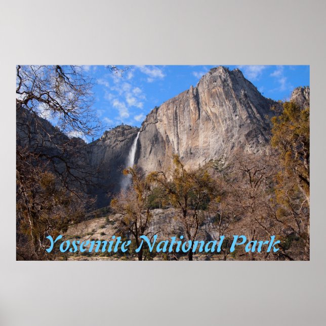 Yosemite National Park Scenery Poster (Framsidan)