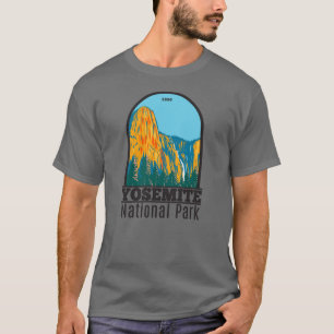 Yosemite National Park Sentinel Fall California T Shirt
