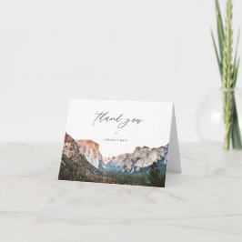 YOSEMITE National Park Skyline Destination Tack Kort