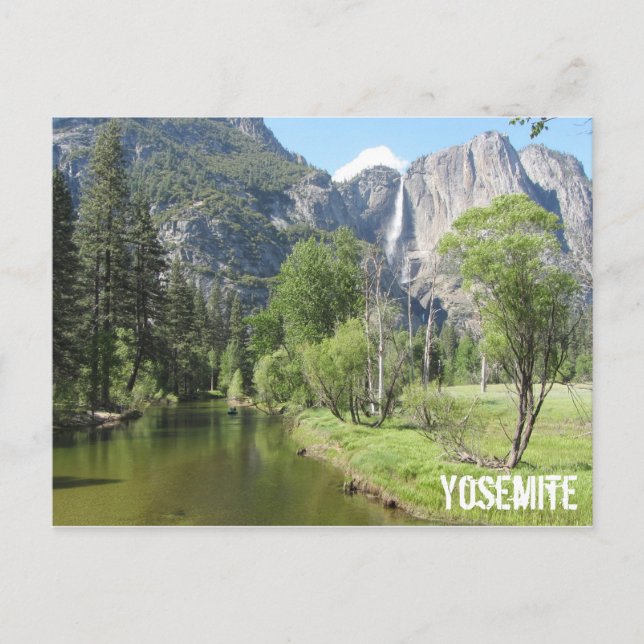 Yosemite National Park tema vykort (Framsida)