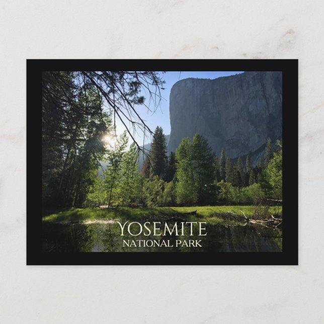 Yosemite National Park Turistkort Vykort (Framsida)