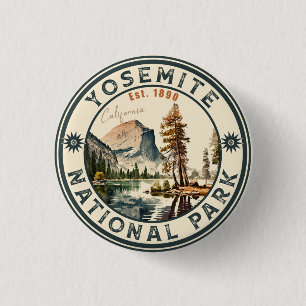 Yosemite National Park Vintage Mountain Souvenirs Knapp