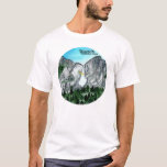 Yosemite National Park Watercolor T Shirt<br><div class="desc">Ta en titt på Yosemite Falls i nationalparken Yosemite i fantastisk och få redo för att kunna klättra,  campa och klättra! Kolla in min butik för mer design också!</div>