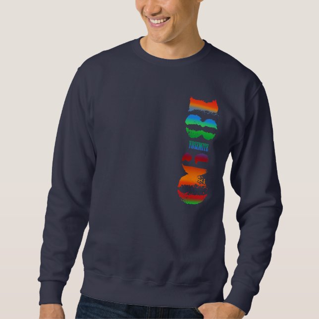 Yosemite nationalpark - 1890 sweatshirt (Framsida)
