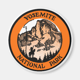 Yosemite nationalpark 1910 magnet