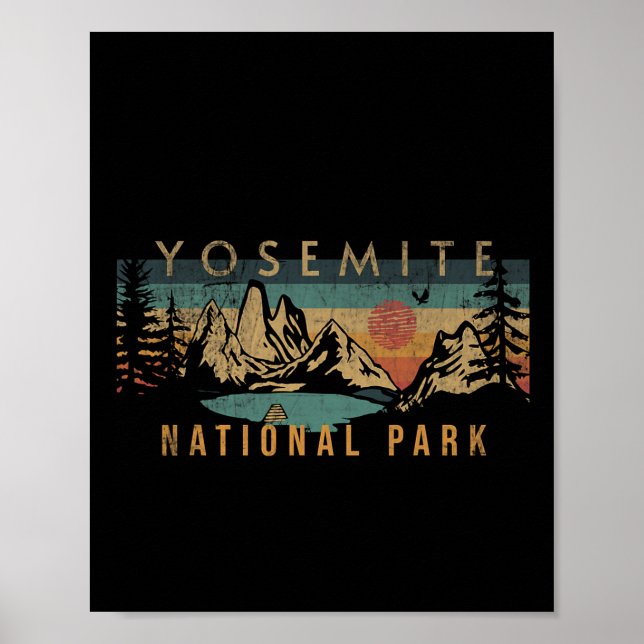 Yosemite nationalpark 1 poster (Framsidan)