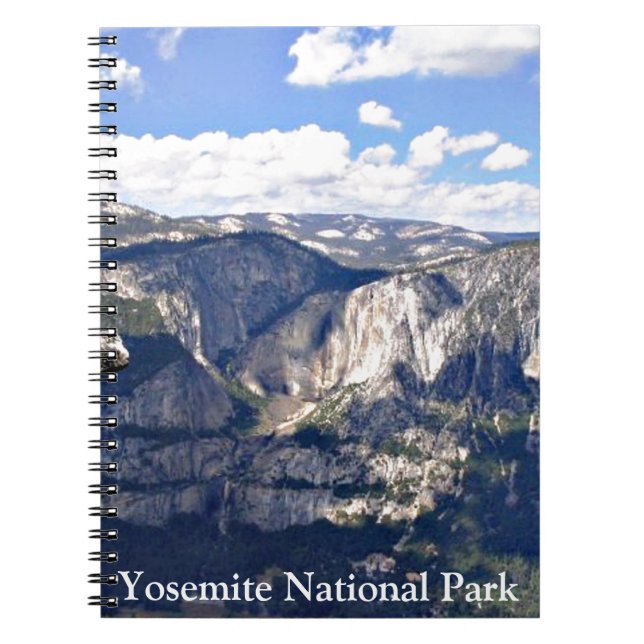 Yosemite nationalpark (B) Anteckningsbok (Framsidan)