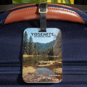 Yosemite nationalpark bagagebricka