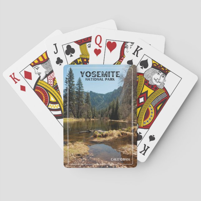Yosemite nationalpark casinokort (Baksidan)