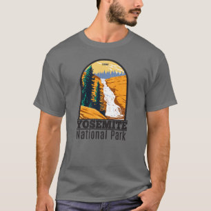 Yosemite nationalpark Chilnualna Falls Kalifornien T Shirt