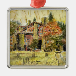 Yosemite nationalpark:  Det Ahwahnee hotellet Julgransprydnad Metall