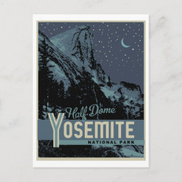 Yosemite Nationalpark, halv Dome-vykort Vykort