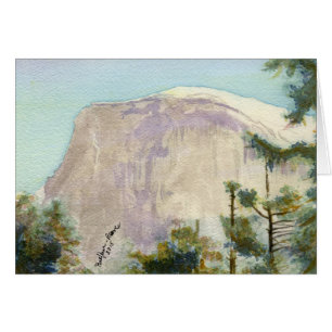Yosemite nationalpark: Halv kupol Hälsningskort