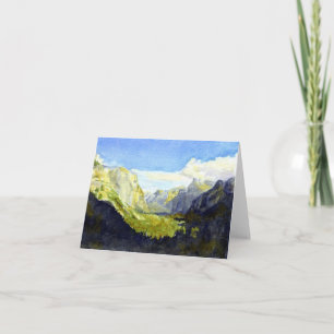 Yosemite nationalpark, inspirationspunkt nr 2 kort