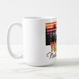 Yosemite nationalpark kaffemugg