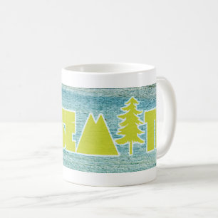 Yosemite nationalpark kaffemugg
