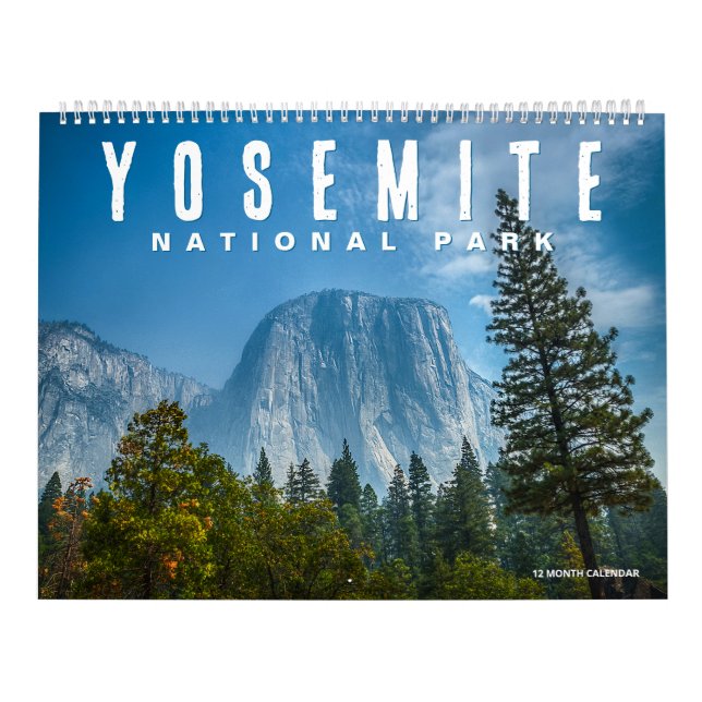 Yosemite nationalpark kalender (Omslag)