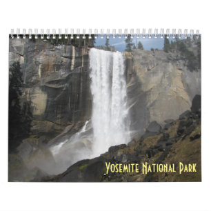 Yosemite nationalpark kalender