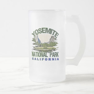 Yosemite nationalpark, Kalifornien Frostat Ölglas