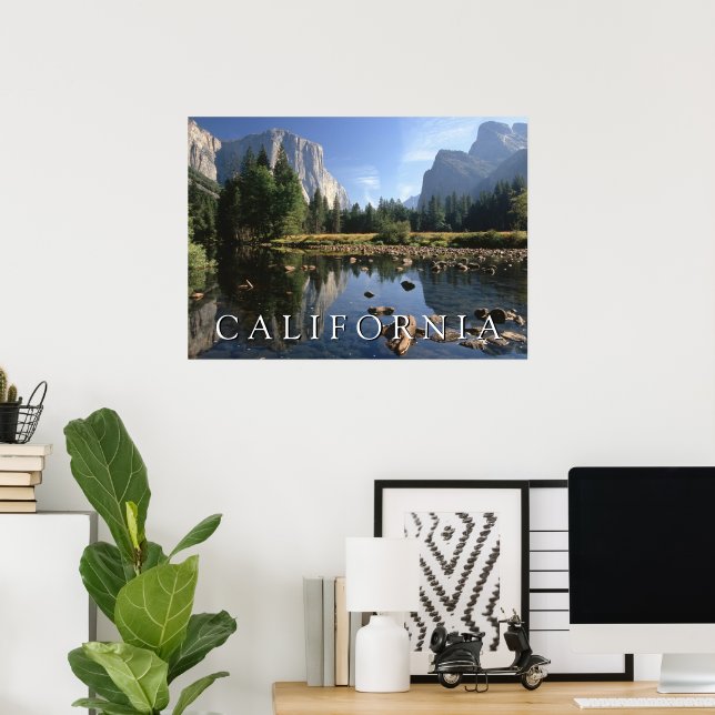 Yosemite nationalpark | Kalifornien Poster (Hemmakontoret)