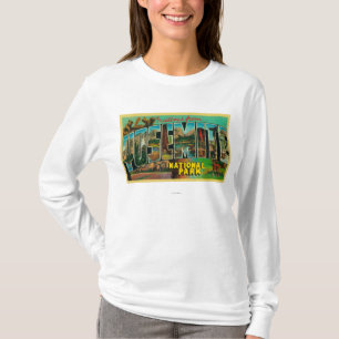 Yosemite nationalpark, Kalifornien - stora Lette T-shirt